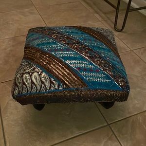 Decorative Foot Stool or Floor Seat
